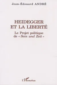 HEIDEGGER ET LA LIBERTÉ_cover