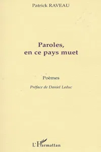 PAROLES, EN CE PAYS MUET_cover