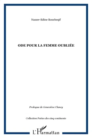 ODE POUR LA FEMME OUBLIÉE