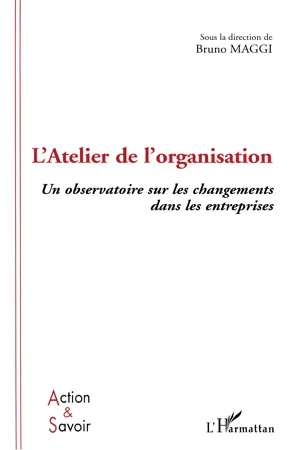 L'ATELIER DE L'ORGANISATION