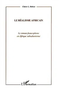 LE RÉALISME AFRICAIN_cover