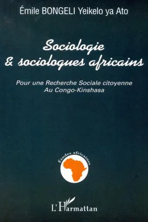 SOCIOLOGIE ET SOCIOLOGUES AFRICAINS