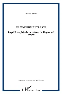 Le psychisme et la vie_cover