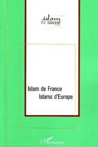 Islam de France Islams d'Europe_cover