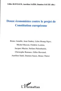 Douze économistes contre le projet de Constitution européenne_cover