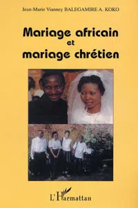 Mariage africain et mariage chrétien_cover