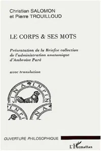 Le corps et ses mots_cover