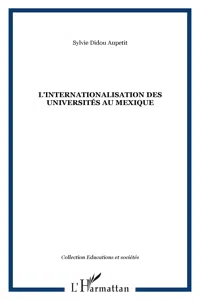 L'Internationalisation des universités au Mexique_cover