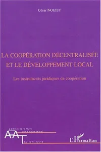 La coopération décentralisée et le développement local_cover