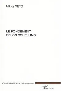 LE FONDEMENT SELON SCHELLING_cover