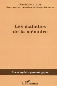 Les maladies de la mémoire_cover