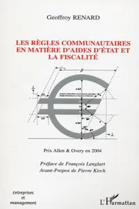 Les règles communautaires en matière d'aides d'état et la fiscalité_cover