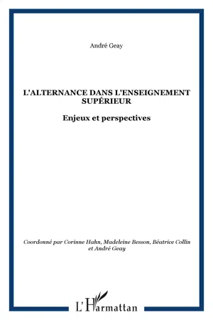 L'alternance dans l'enseignement supérieur