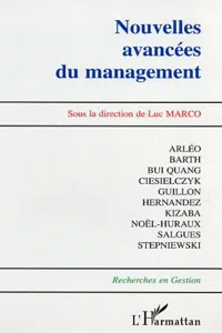 Nouvelles avancées du management_cover