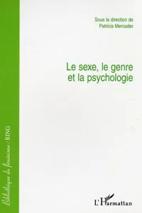 Le sexe, le genre et la psychologie_cover