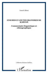 Enigmes et joutes oratoires de Kabylie_cover