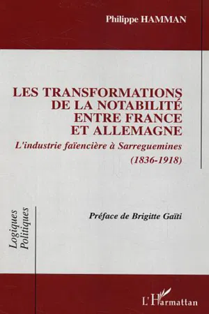 Les transformations de la notabilité entre France et Allemagne