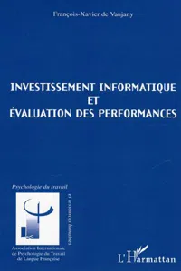 Investissements informatique et évaluation des performances_cover