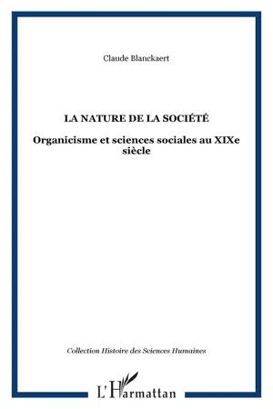 La nature de la société