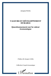 Valeurs et développement durable_cover