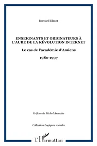 Enseignants et ordinateurs à l'aube de la révolution Internet_cover