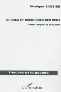 ORDRES ET DESORDRES DES SENS_cover