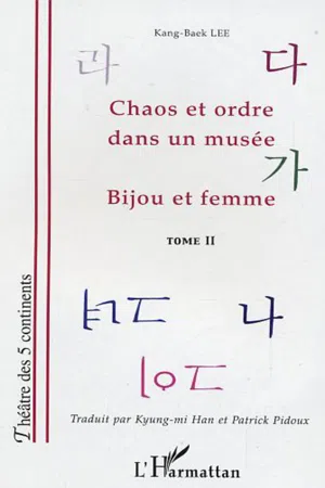 Chaos et ordre dans un musée, Bijou et femme (Tome 2)