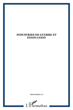 Industries de guerre et innovation