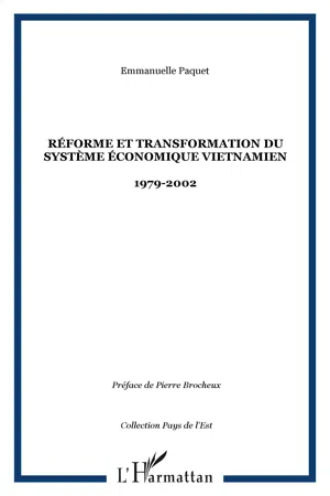 Réforme et transformation du système économique vietnamien