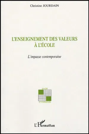 L'enseignement des valeurs à l'école