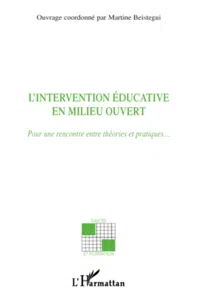 L'intervention éducative en milieu ouvert_cover