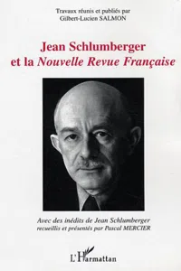 Jean Schlumberger et la Nouvelle Revue Française_cover