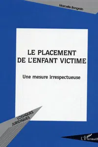 Le placement de l'enfant victime_cover