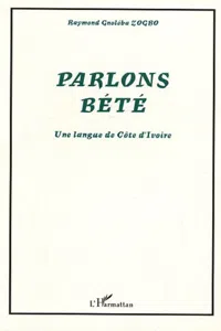 Parlons Bété_cover