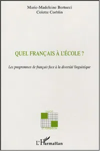 Quel français à l'école ?_cover