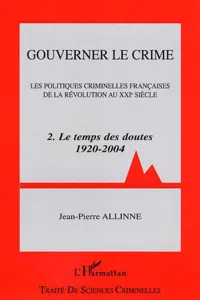 Gouverner le crime_cover