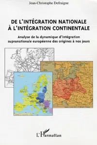 De l'intégration nationale à l'intégration continentale_cover