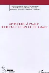 Apprendre à parler_cover