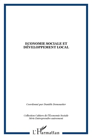 Economie sociale et développement local