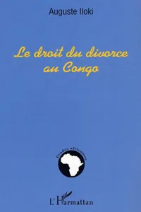 Le droit du divorce au Congo_cover