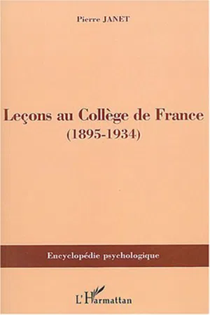 Leçons au Collège de France