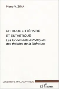 Critique littéraire et esthétique_cover