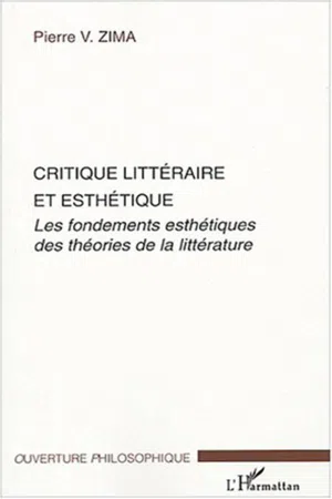 Critique littéraire et esthétique