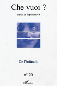 De l'infantile_cover