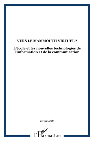 VERS LE MAMMOUTH VIRTUEL ?