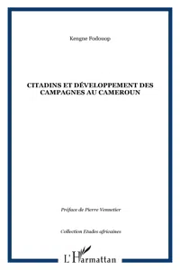 Citadins et développement des campagnes au Cameroun_cover