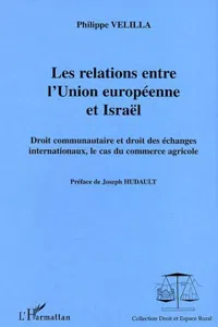 Les relations entre l'Union européenne et Israël_cover