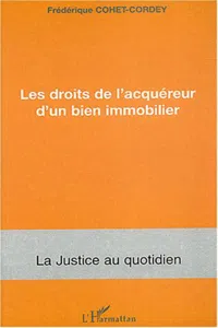 LES DROITS DE L'ACQUEREUR D'UN BIEN IMMOBILIER_cover