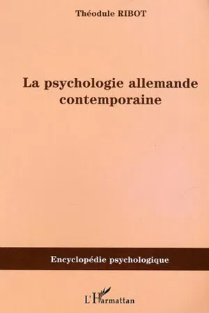 Psychologie allemande contemporaine