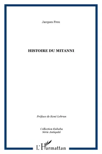 HISTOIRE DU MITANNI_cover